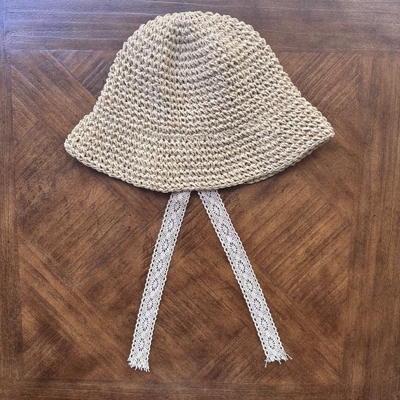 Toddler Straw Sun Hat - Picture 1 of 4